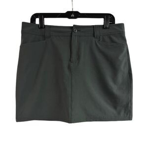Eddie Bauer Gray Golf Skort Size 8